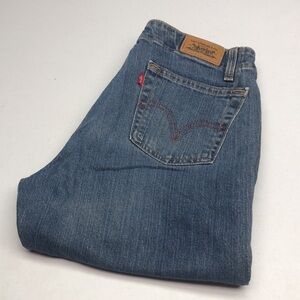 LEVI 515 CAPRI JEANS 8/29x22⭐️